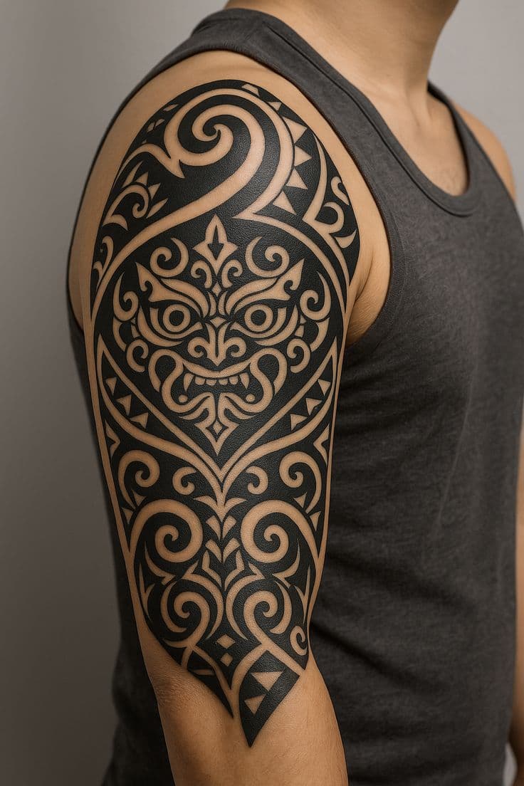 Borneo Tribal Tattoos – Mystische Stammeskunst