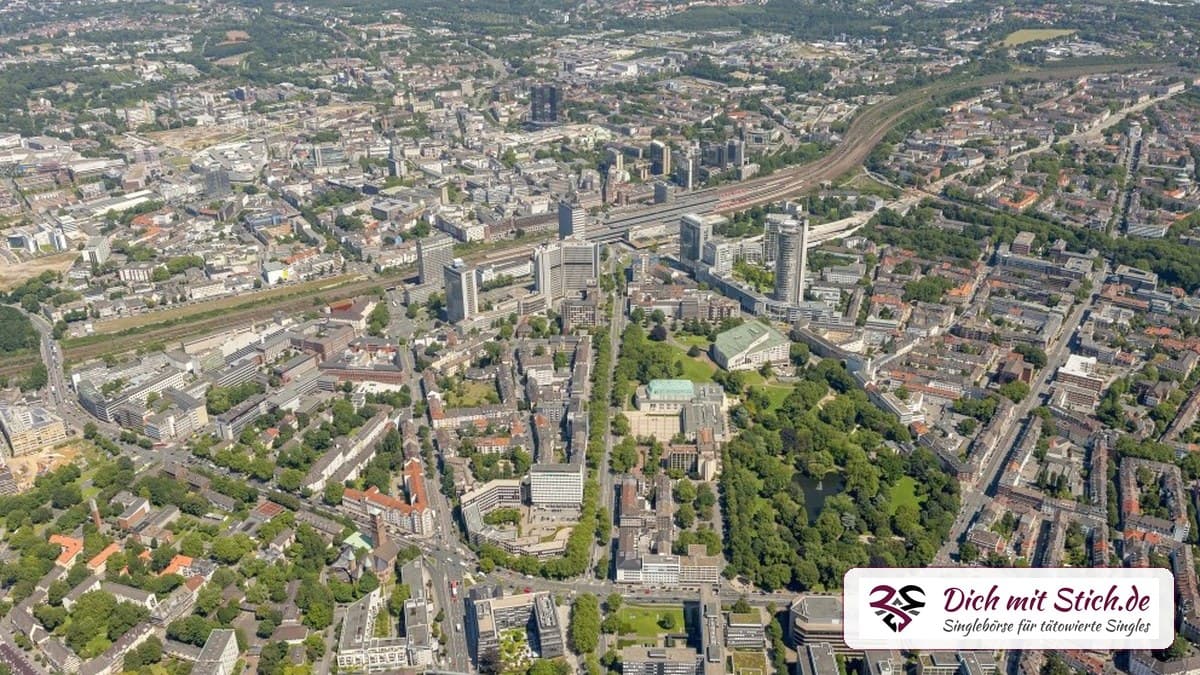 Stadtansicht von Essen