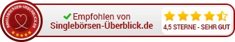 Empfehlungssiegel von singleboersen-ueberblick.de