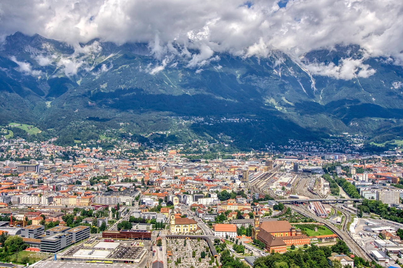 Stadtansicht von Innsbruck