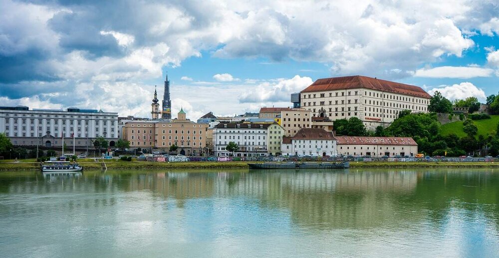 Stadtansicht von Linz