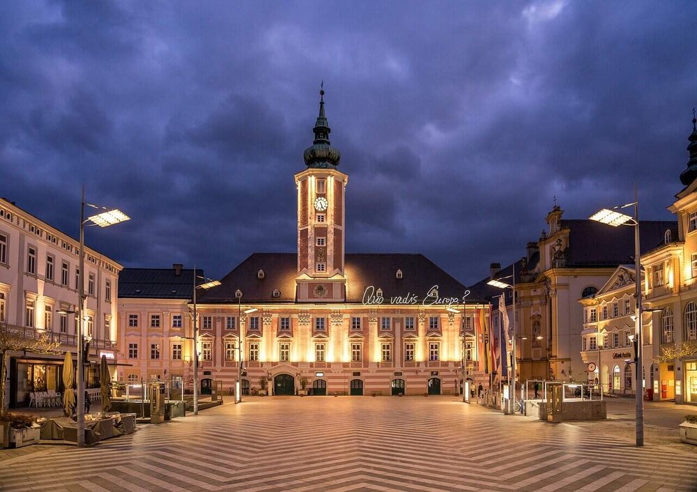Stadtansicht von Sankt Pölten