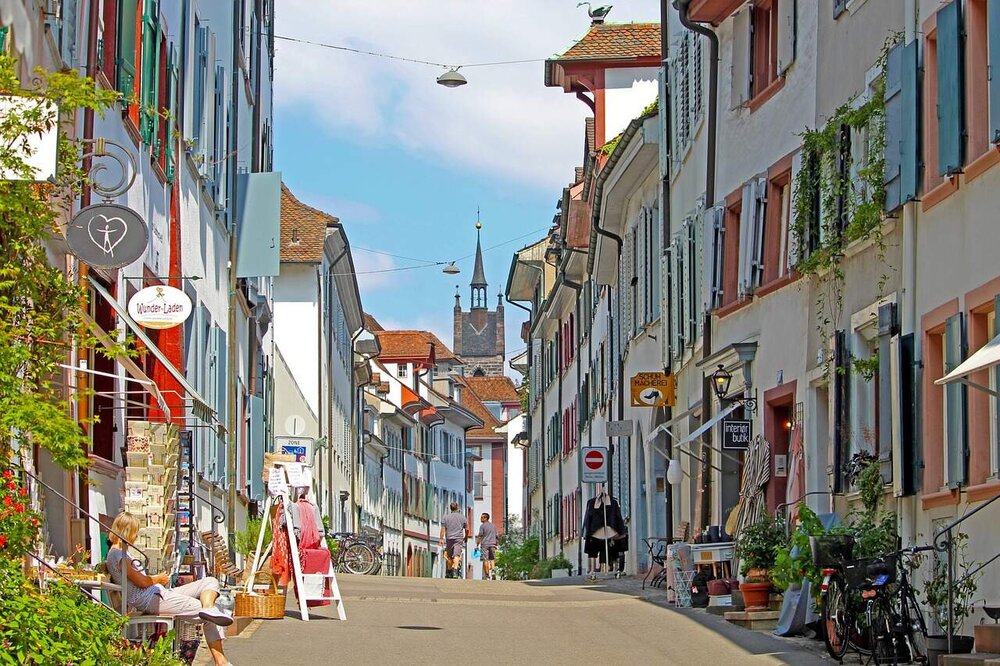 Stadtansicht von Basel