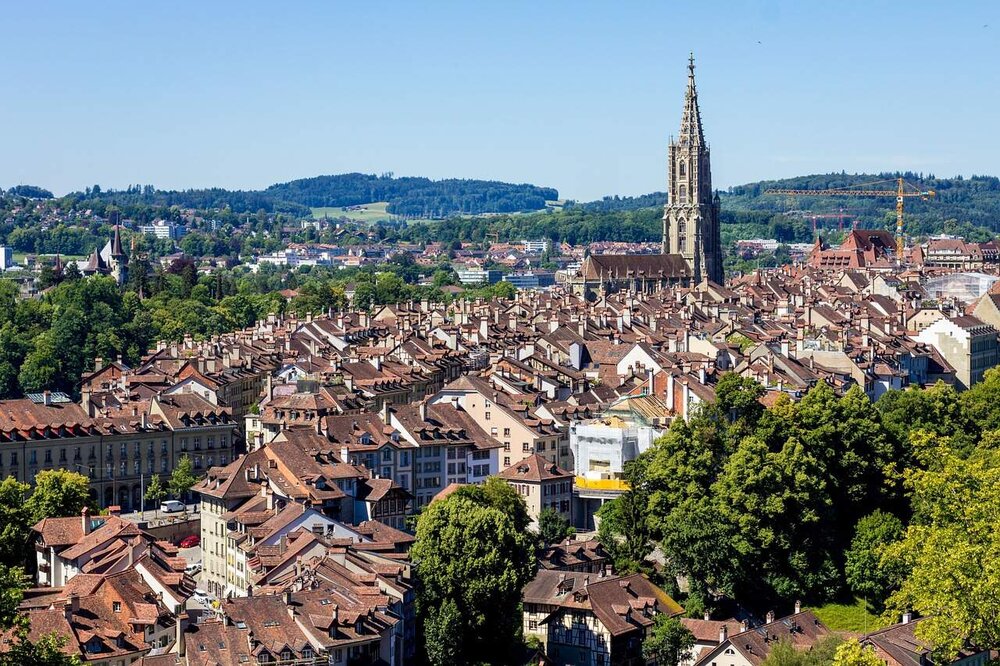 Stadtansicht von Bern