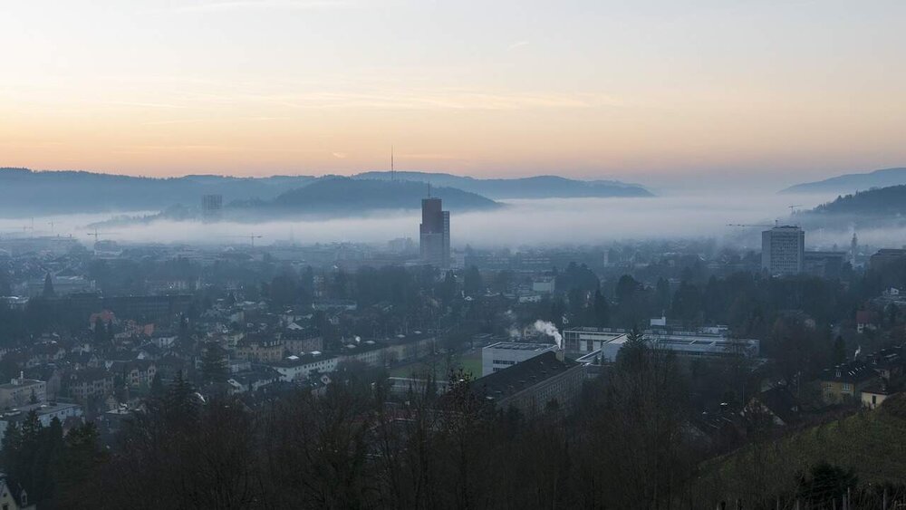 Stadtansicht von Winterthur